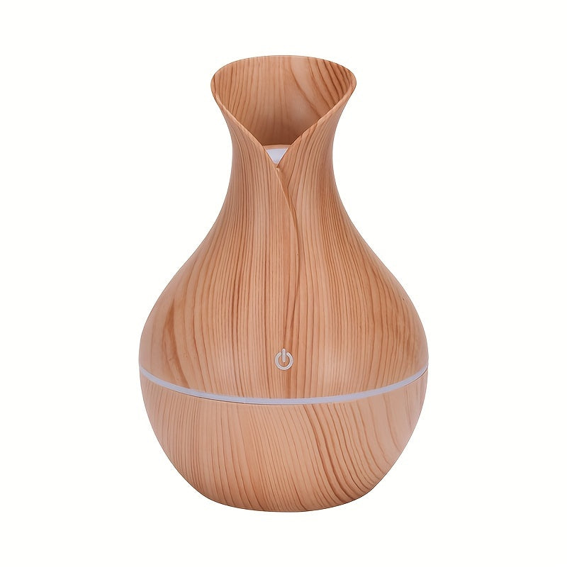 Aromatherapy Humidifier Vase USB Charge Cool Mist Night Light for Bedroom Office