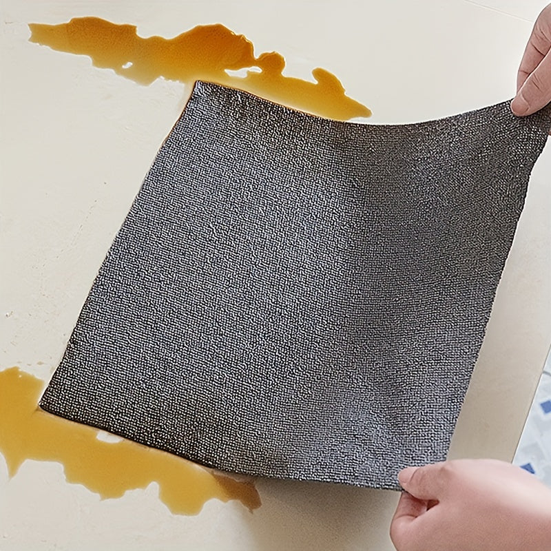 Disposable Microfiber Dish Rags on Roll, Reusable Soft Cleaning Towels