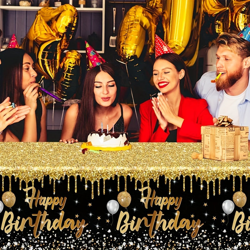 60th Birthday Party Supplies Set 20 Paper Plates 20 Paper Towels Tablecloth