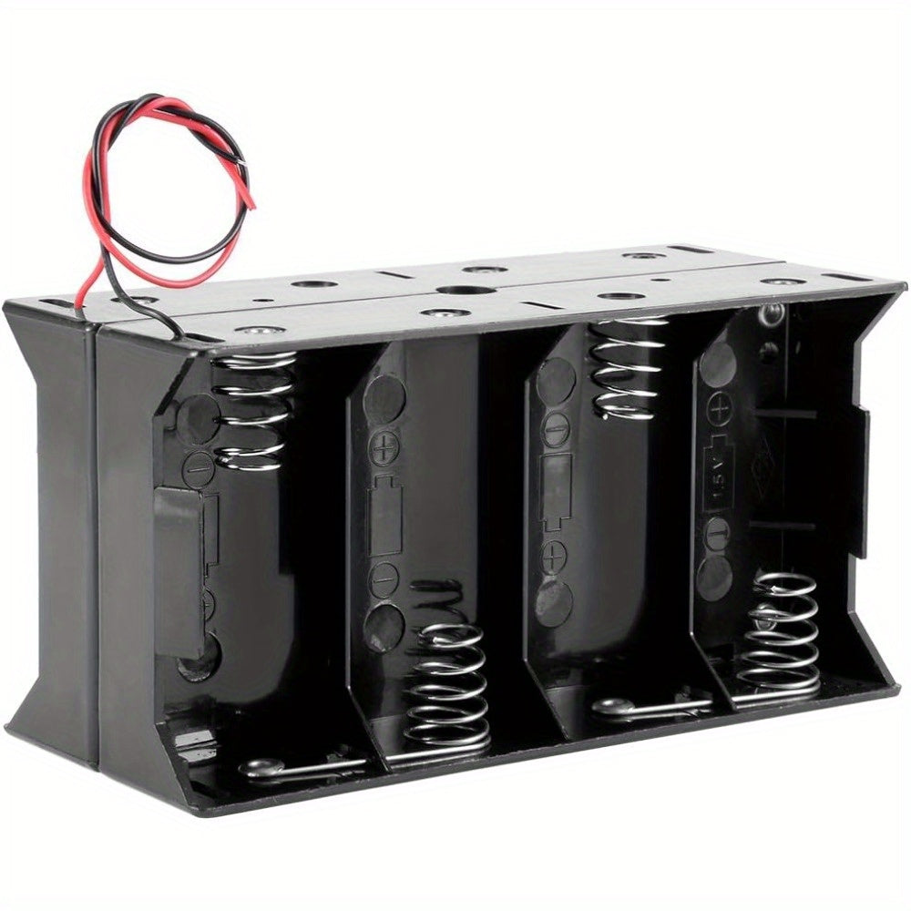 Caja de almacenamiento de batería con cables para módulos de alimentación y baterías