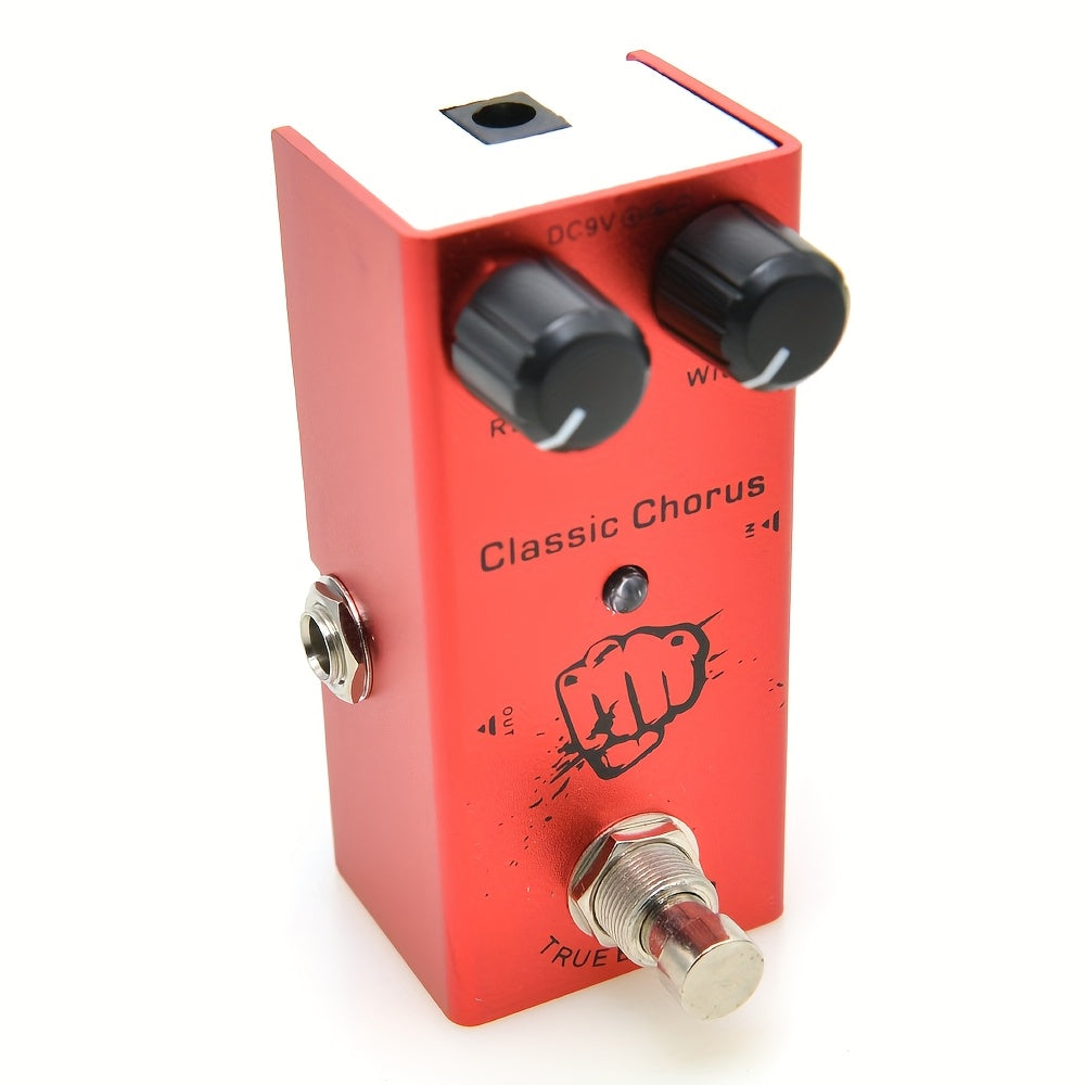 Vintage Electric Guitar Pedals Overdrive Chorus Delay Tremolo Effects