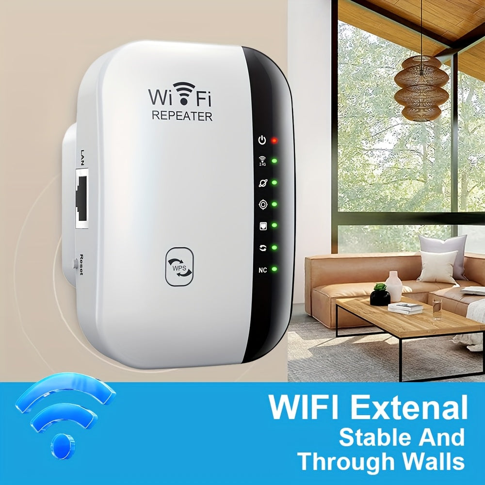 300Мбит/с Двухдиапазонный Wi-Fi повторитель маршрутизатор усилитель сигнала для больших домов