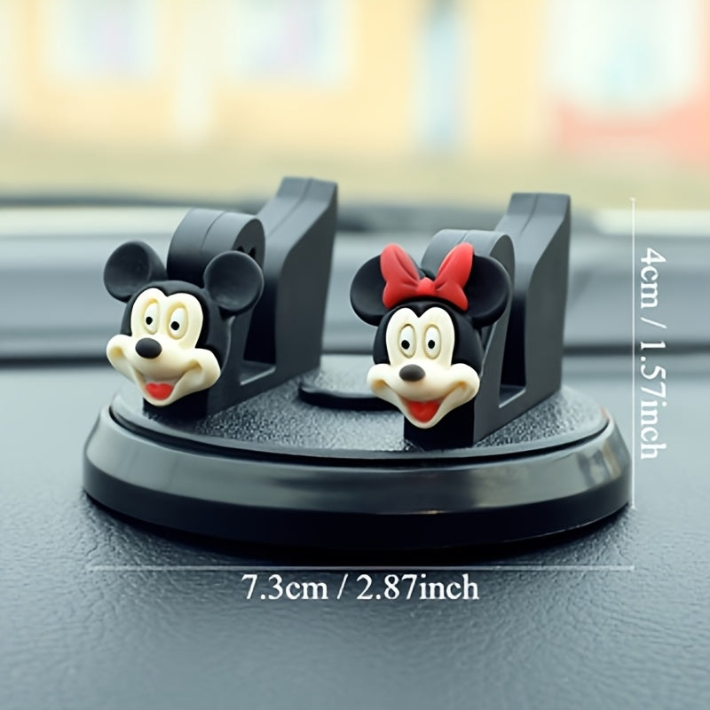 Navigatsiya sayohati uchun buriladigan multfilm dizayni bilan avtomobil telefon qoʻltiği