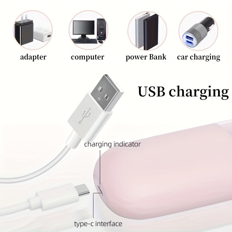 Electric Shaver for Painless Underarm and Bikini Hair Removal Rechargeable Lithium Battery