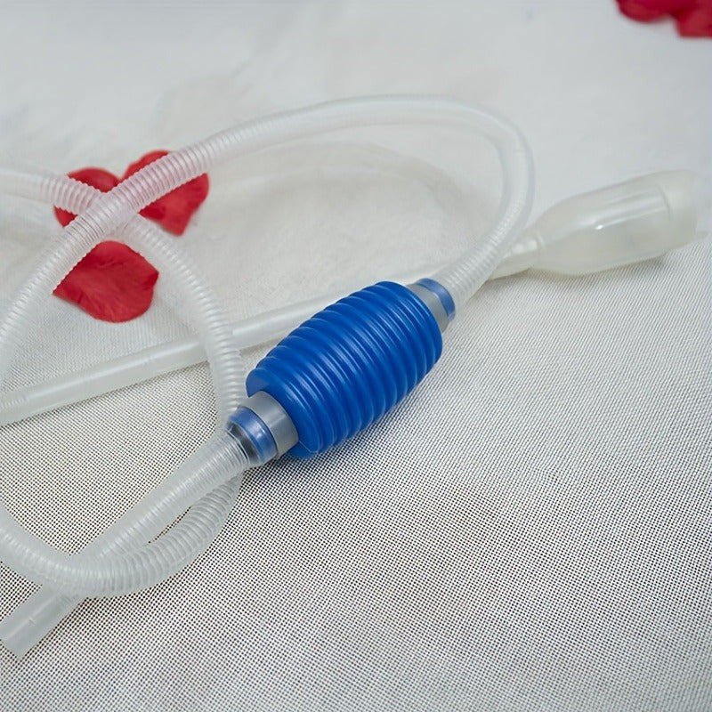 Bomba de sifón para acuario para cambios de agua y limpieza de grava de plástico duradero
