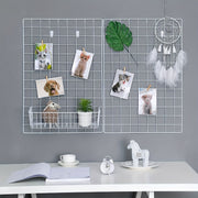 Mesh Photo Display Panel for Wall Art and Organization, DIY, School Supplies