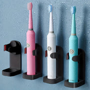 Wall-Mounted Electric Toothbrush Holder Fits 98% of Brushes Bathroom Organizer