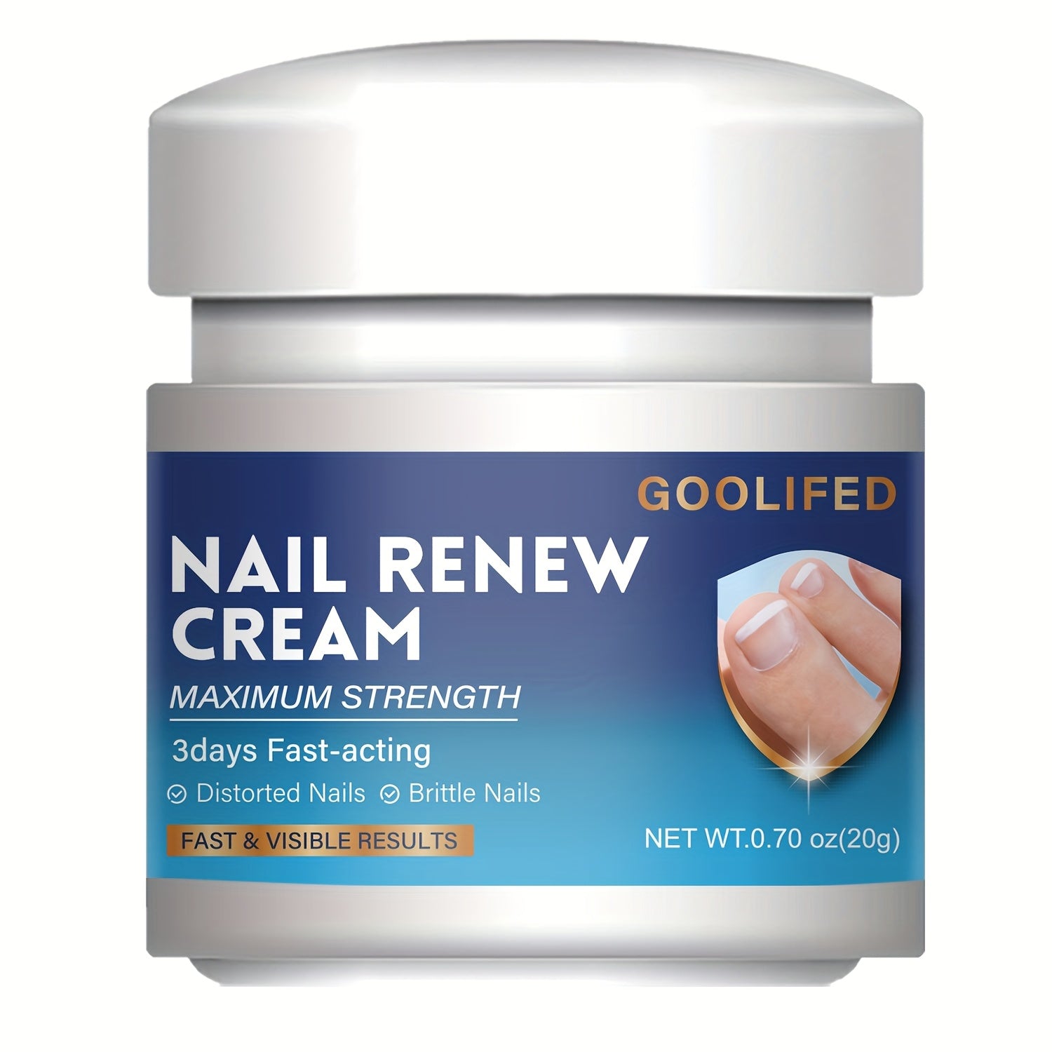 Крем для укрепления ногтей для слабых ногтей, увлажняющий и быстро действующий