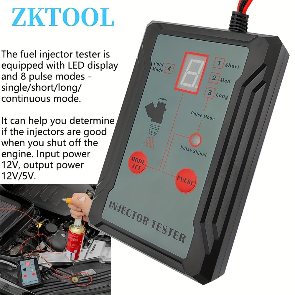 Upgraded Injector Tester for Simultaneous Testing with 8 Pulse Power Drive Mode