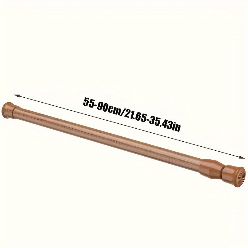 Adjustable Tension Shower Curtain Rod for Window Door Closet