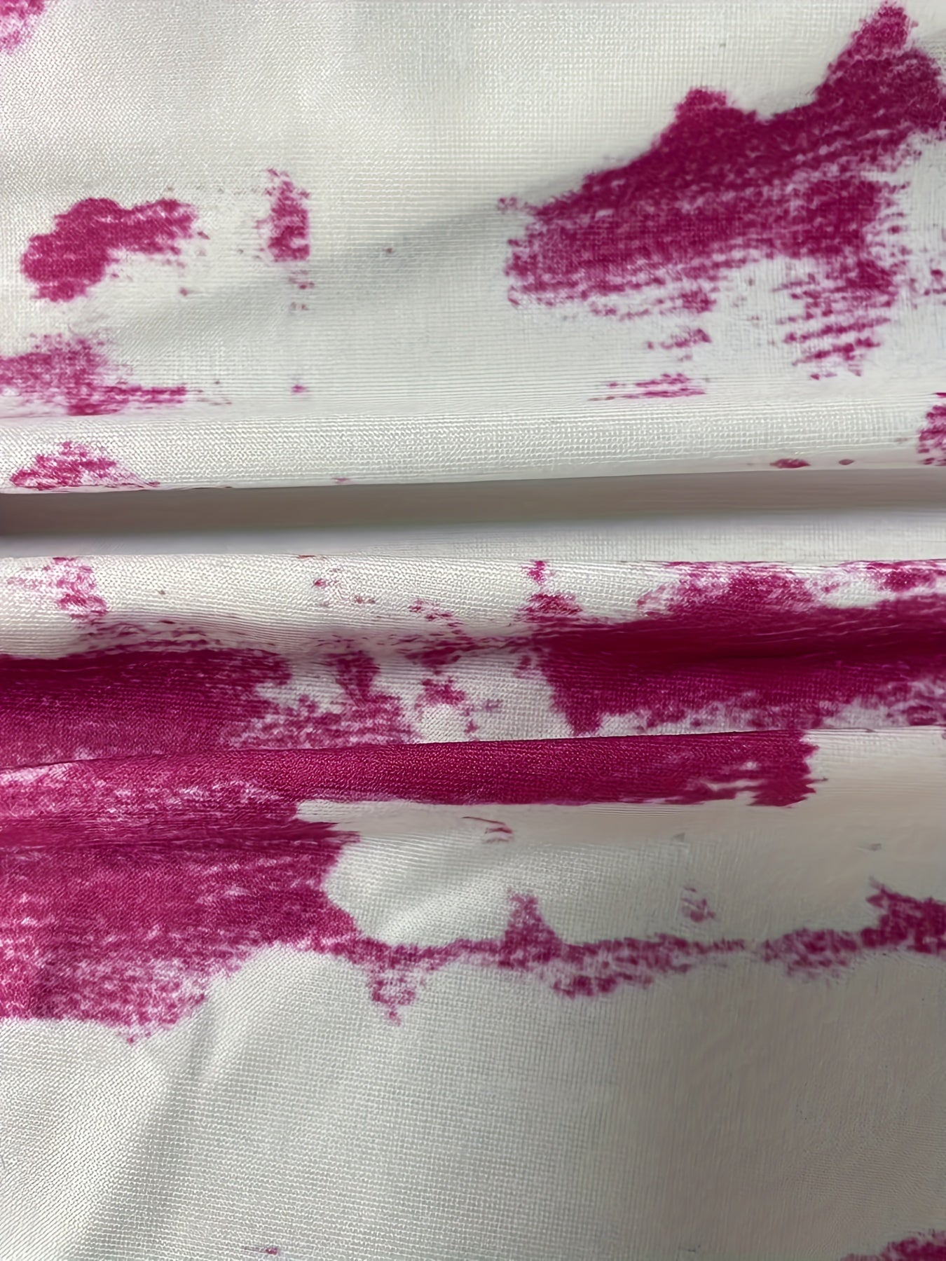 Women's Sleeveless Tie-Dye Checkered Jumpsuit with Pockets and Adjustable Straps