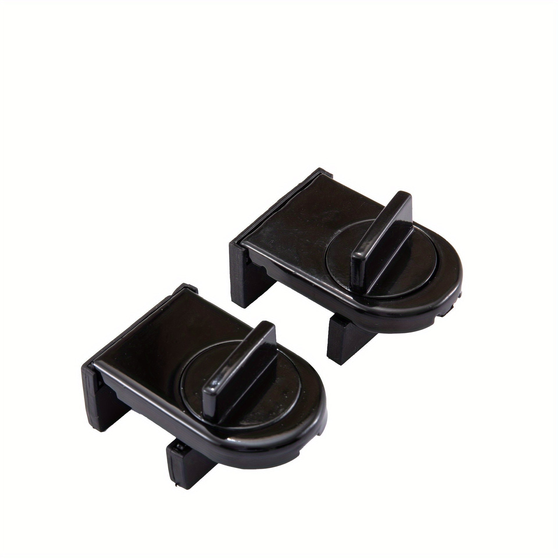 Adjustable Aluminum Alloy Window Lock with Anti-Pinch Safety Wedge for Home Office Car