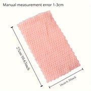 Coral Fleece Pineapple Grid Dish Towels 10 Pack Non-Stick Absorbent Kitchen Towels