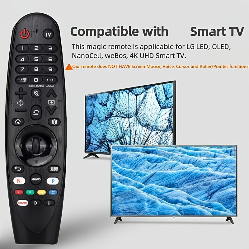 Durable Infrared Remote Control for Smart TVs Compatible with 18 LG Models