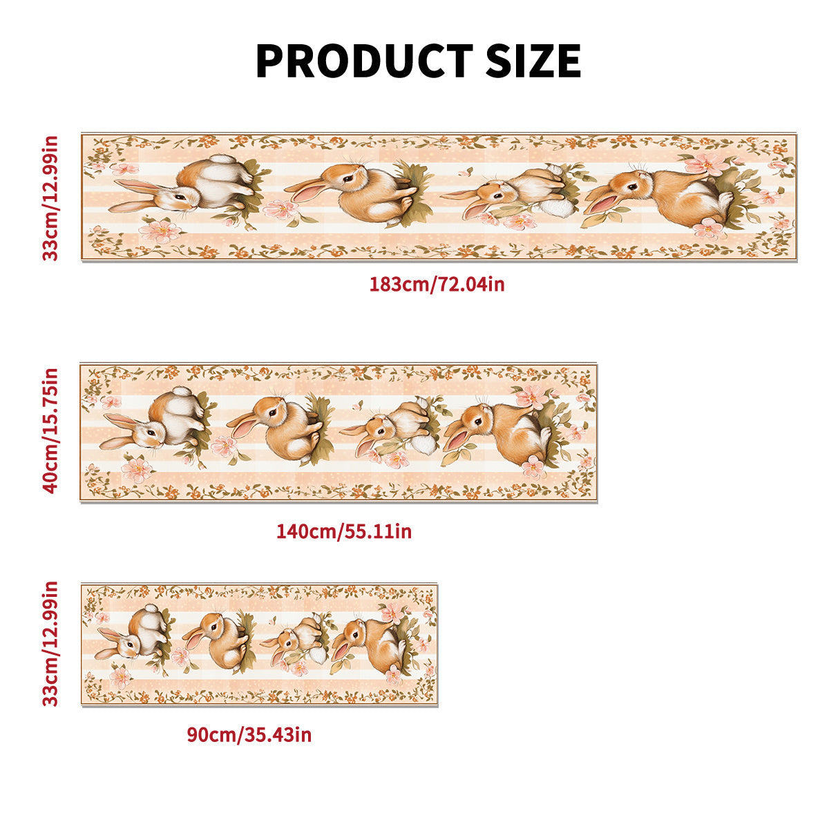 Easter Bunny Throw Blanket with Carrots Paisley Pattern for Spring Home Decor