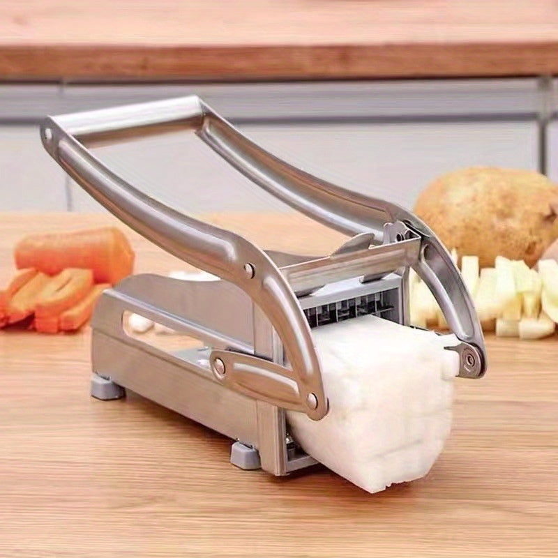 Stainless Steel Potato Cutter for French Fries and Vegetable Strips Easy to Clean