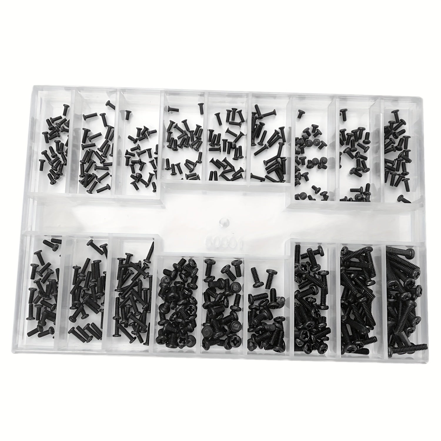 Micro Repair Screw Set for Glasses Watches Jewelry, 540pcs with Screwdriver