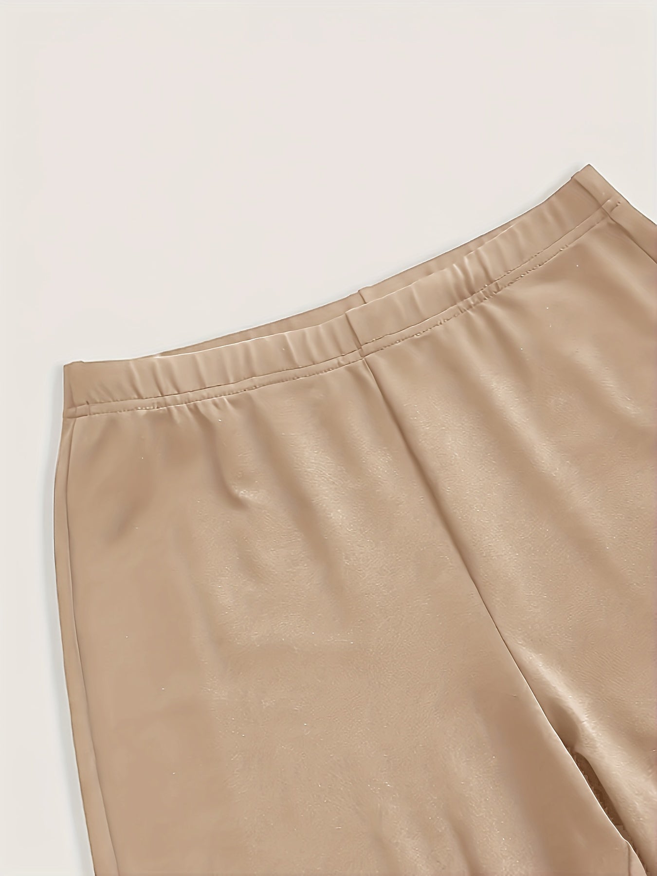 Women's Plus-Size Solid Flared Pants 3-Pack Spring Summer Fashion