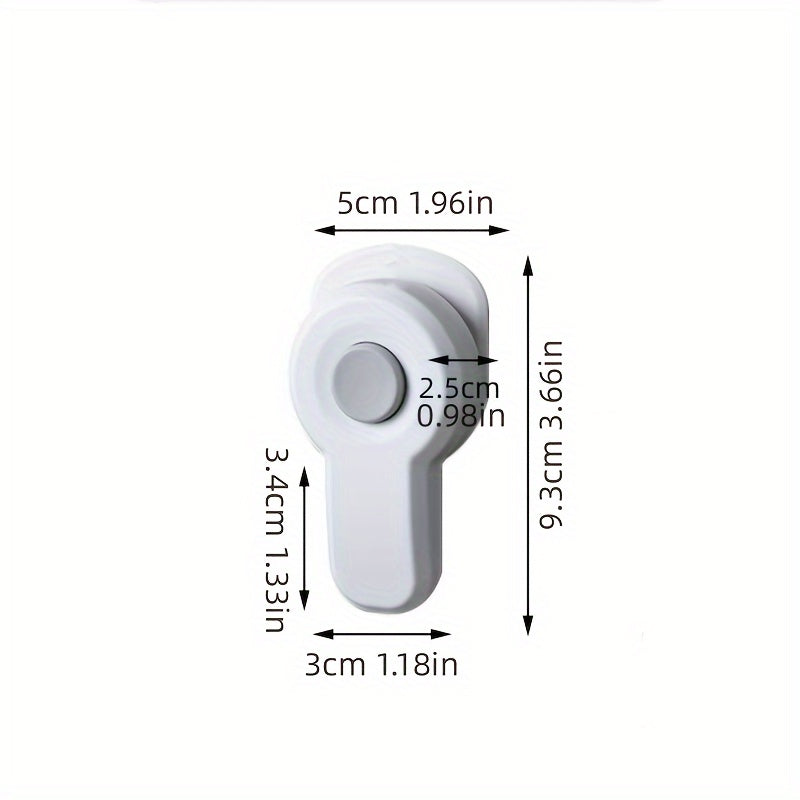 Child Safety Oven Lock Heat-Resistant Durable Kitchen Door Lock White