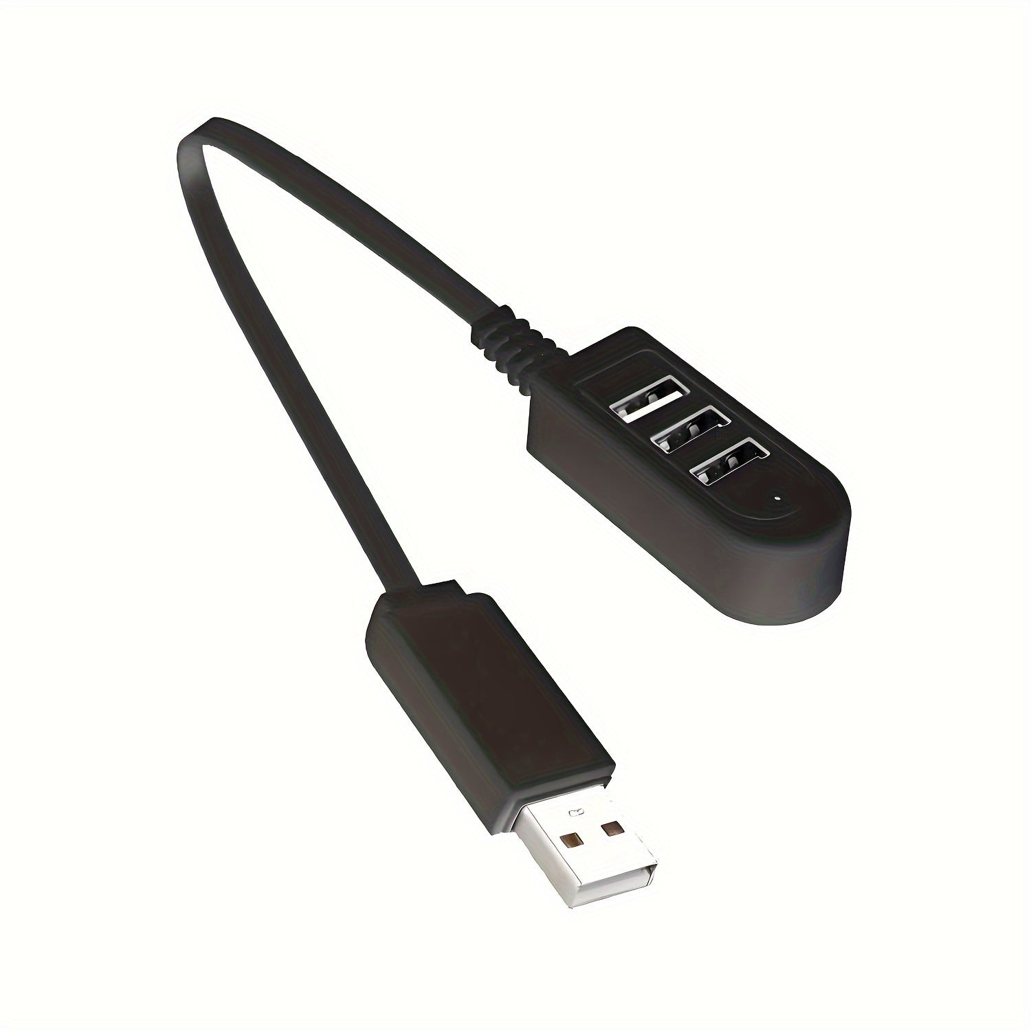 3-in-1 USB Multi-Port Adapter Cable with Data Transfer Night Light Card Reader Fan