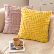 Boho Stripe Decorative Pillow Covers for Couch and Bed Set of 2 High-Quality Farmhouse Style