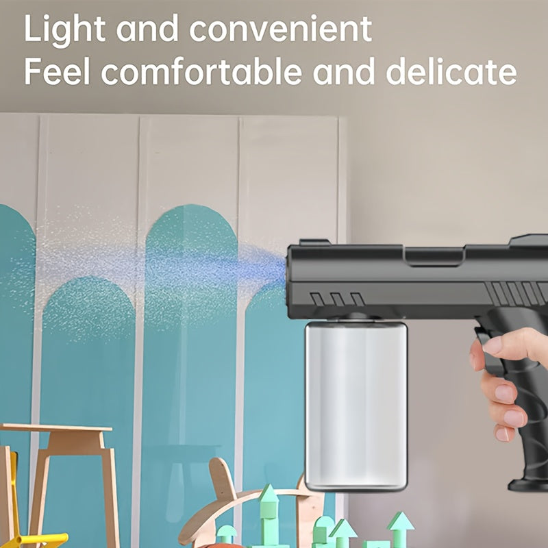 Черный Nano USB перезаряжаемый ручной электрический распылитель для использования внутри помещений и на улице