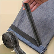 Термоклеящаяся лента для подгибов штанов 100 см, водонепроницаемая, легко наносится, белая, черная, серая, синяя, кофе