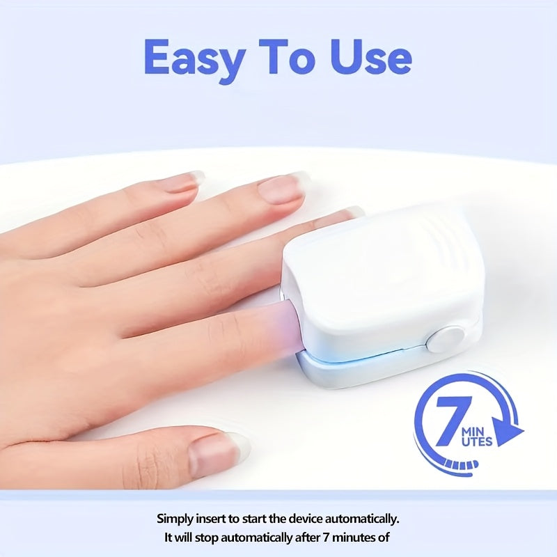 Limpiador portátil de LED para hongos en las uñas, recargable por USB, de bajo voltaje, fácil de usar