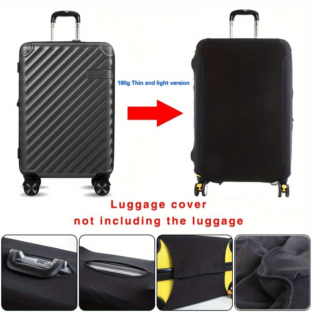 High-Elastic Thickened Luggage Dust Cover for Travel Cases