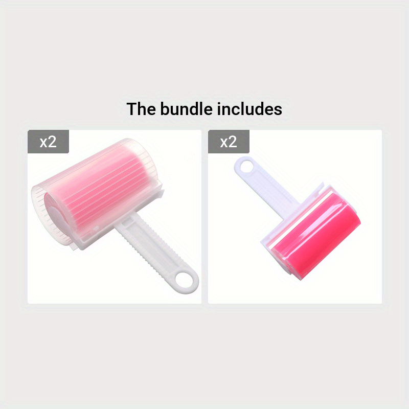 Reusable Lint Remover for Clothes and Furniture with Sticky Roller for Pet Hair Dust and Pellets