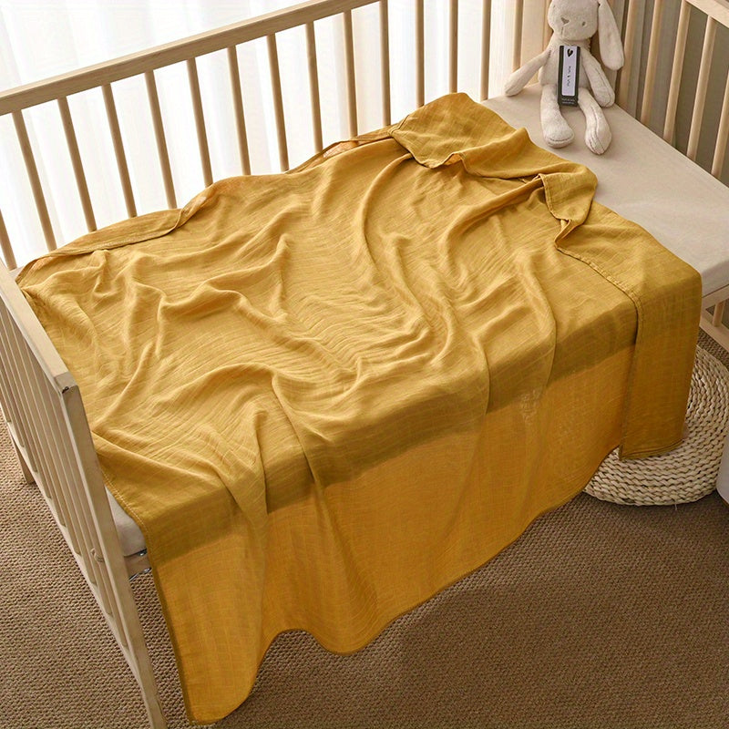 Baby Blanket Square Bamboo Fiber Soft Safety and Comfort for Infants