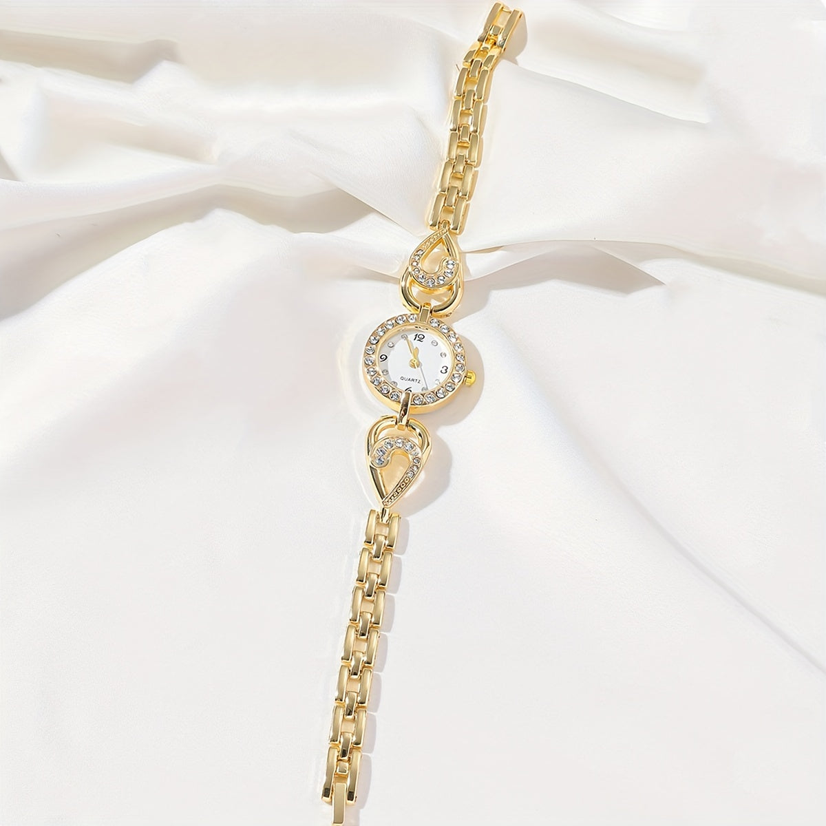 Reloj de pulsera de aleación para mujer, elegante y a la moda, regalo para Eid