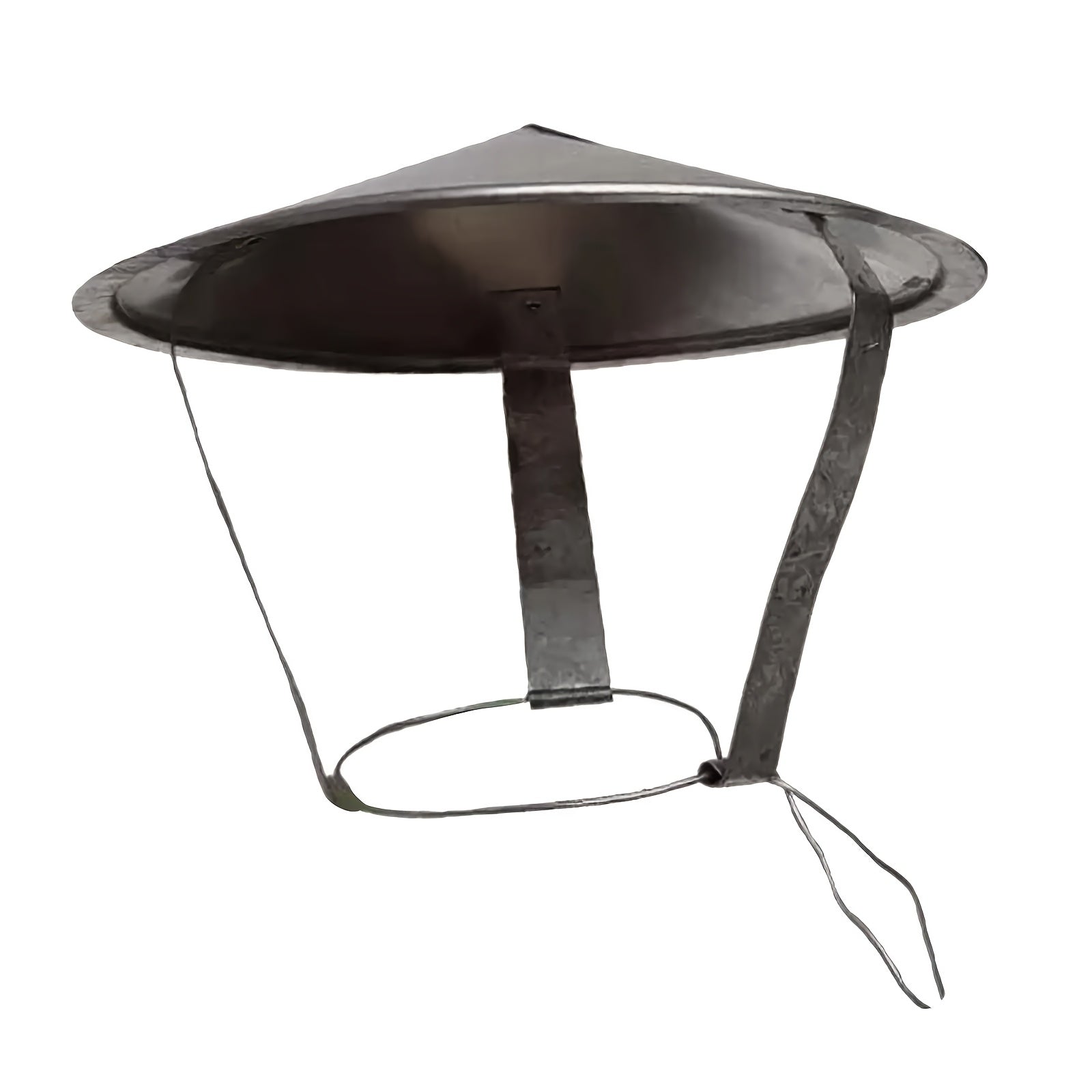 Stainless Steel Chimney Cover for Outdoor Garden Stoves Removable Heat Air Purification