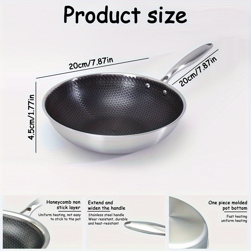 20cm-28cm Qattiq yopilmagan zanglamaydigan po'latdan yasalgan qovurilgan panjara, ko'p qatlamli konstruktsiya bilan