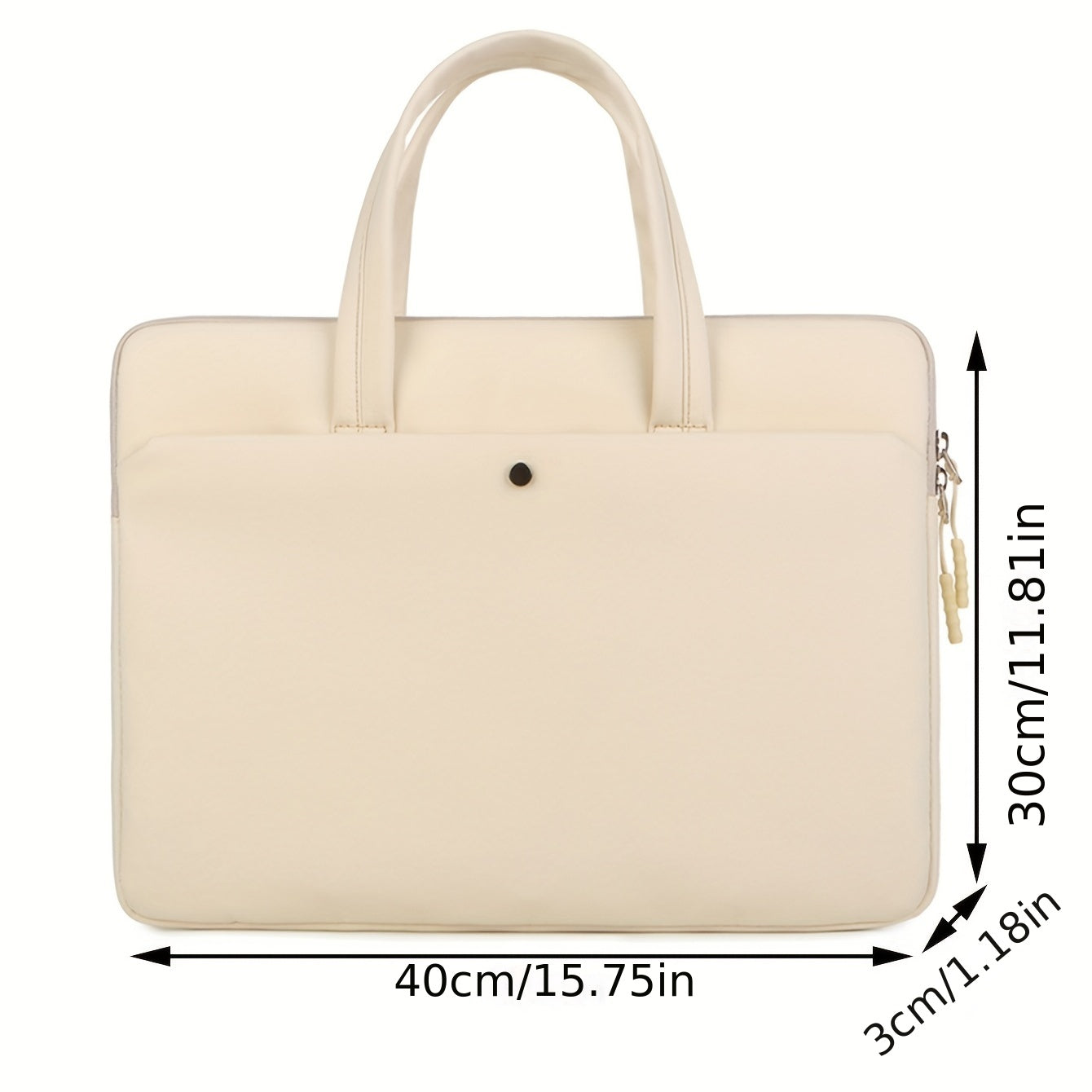 Large Capacity Waterproof Nylon Laptop Bag for Office School and Travel