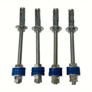 Silent Anti-Vibration Ceiling Rod for Central Air Conditioning with Rubber Pads and Expansion Bolts