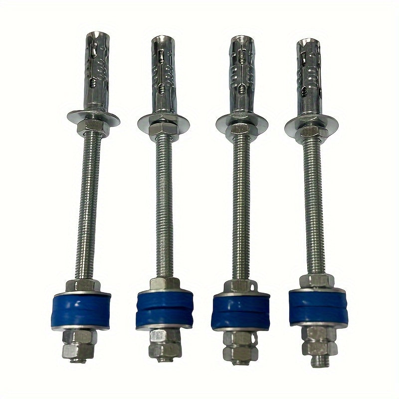 Silent Anti-Vibration Ceiling Rod for Central Air Conditioning with Rubber Pads and Expansion Bolts