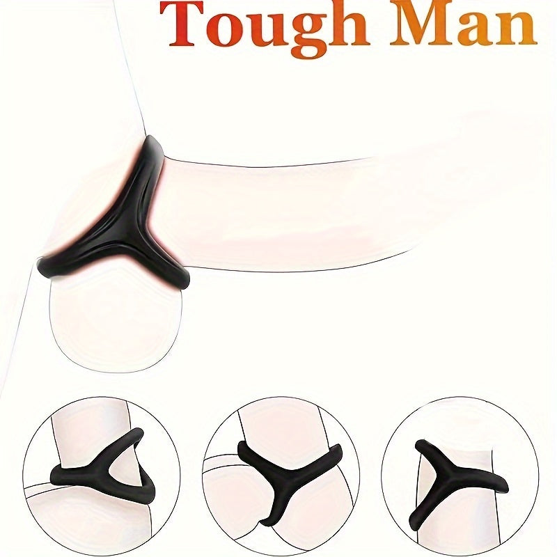 Men Silikon Cock Ringlar Yumshoq Kattalar uchun jinsiy o'yinchoqlar