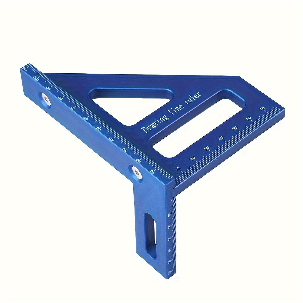 Multi-Angle Measuring Ruler Plastic Carpenter Square Protractor Miter Layout