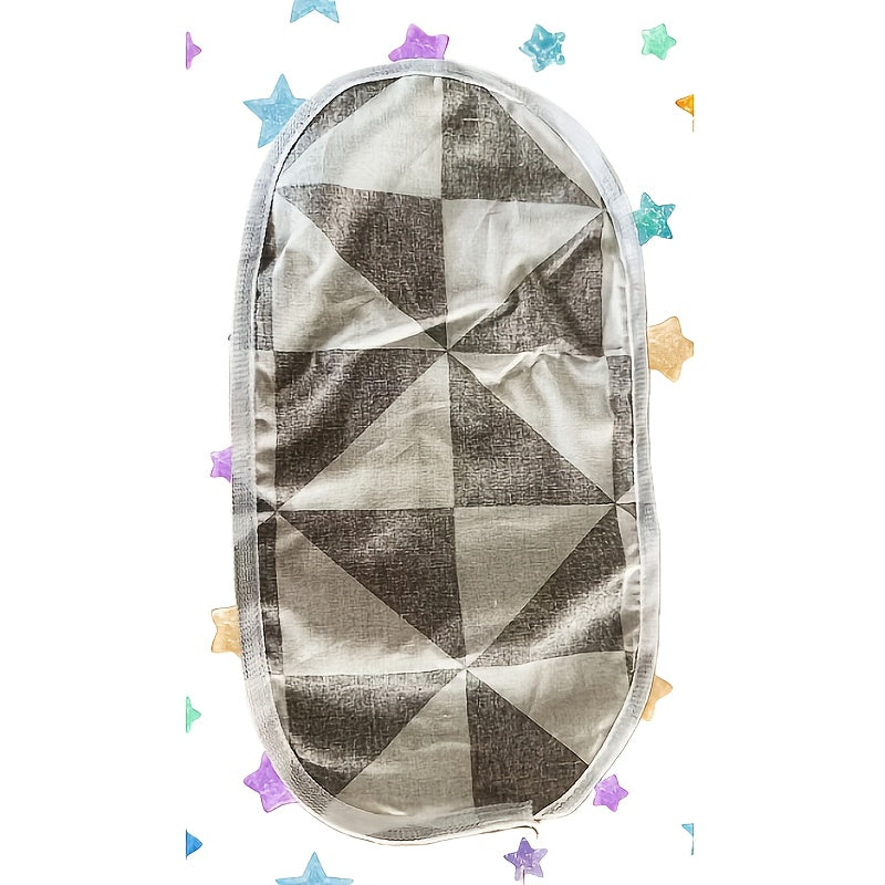 Heat-Resistant PET Mini Sleeve Ironing Board Cover with Free Pad for 25.98cm x 11cm