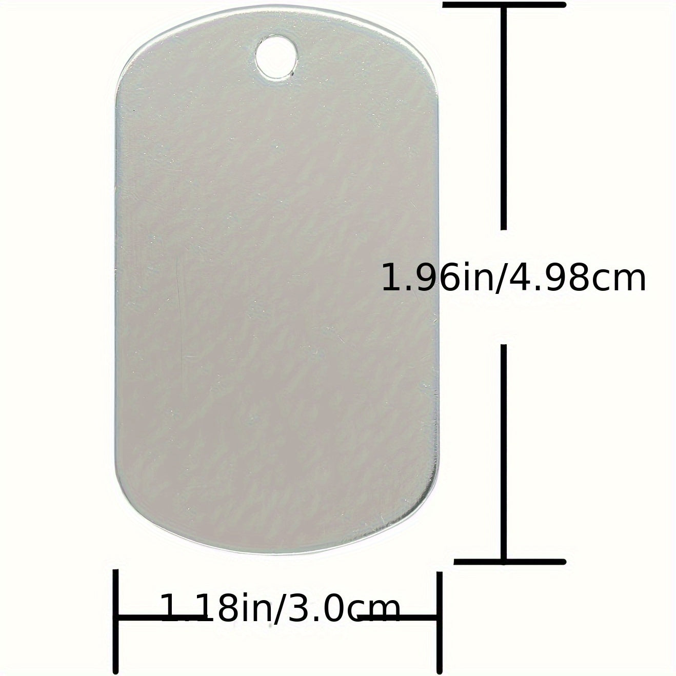 Набор из 25 серебристых алюминиевых заготовок для штамповки - стильный и современный аксессуар для мужчин