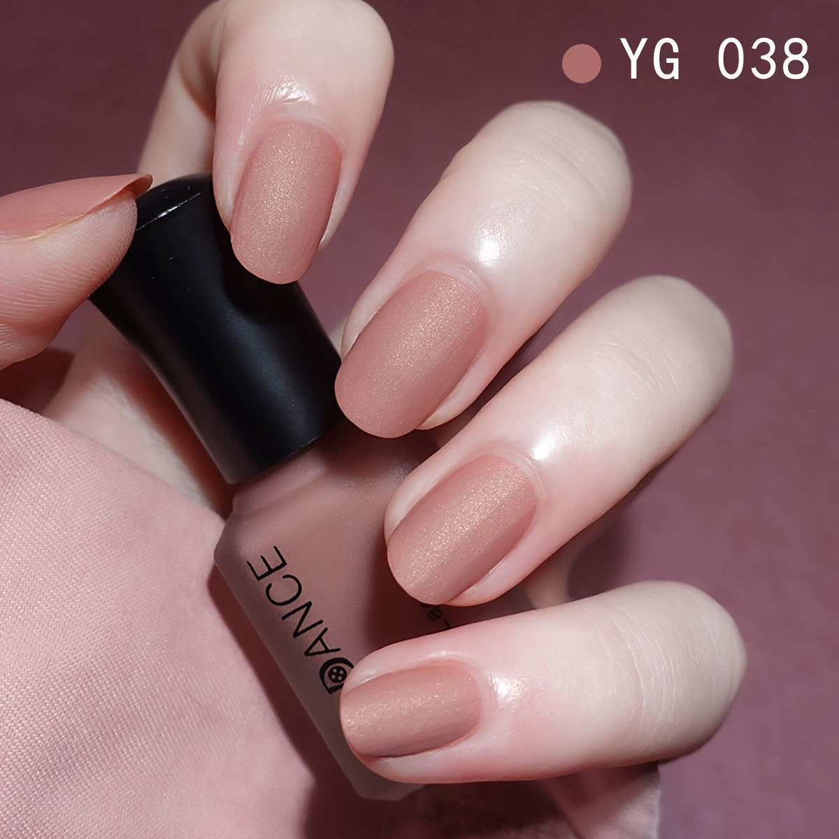 Women Velvet Matte Nail Polish 6ml Multi-Color Long-Lasting Frosted