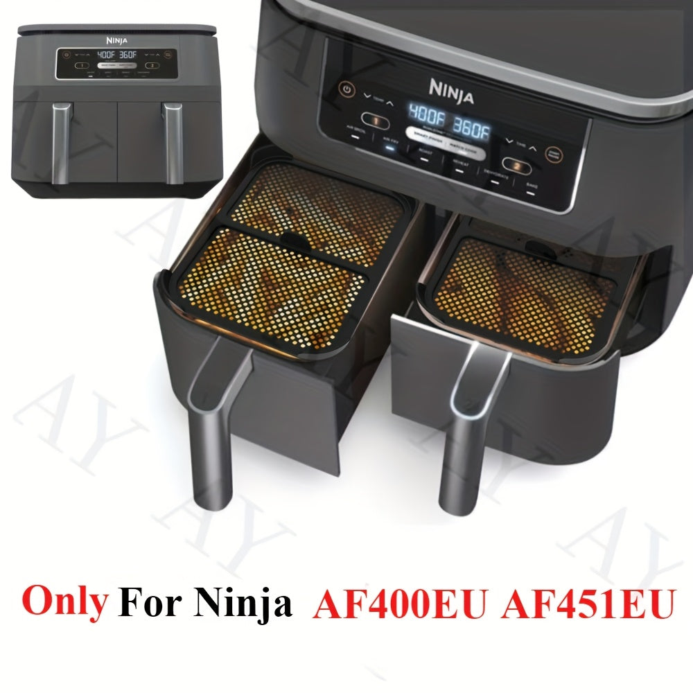 Qayta ishlatiladigan Silikon Splash Guardlar Ninja Air Fryer AF400 AF451 uchun, 2 ta to'plam, bardoshli, oson tozalanadi