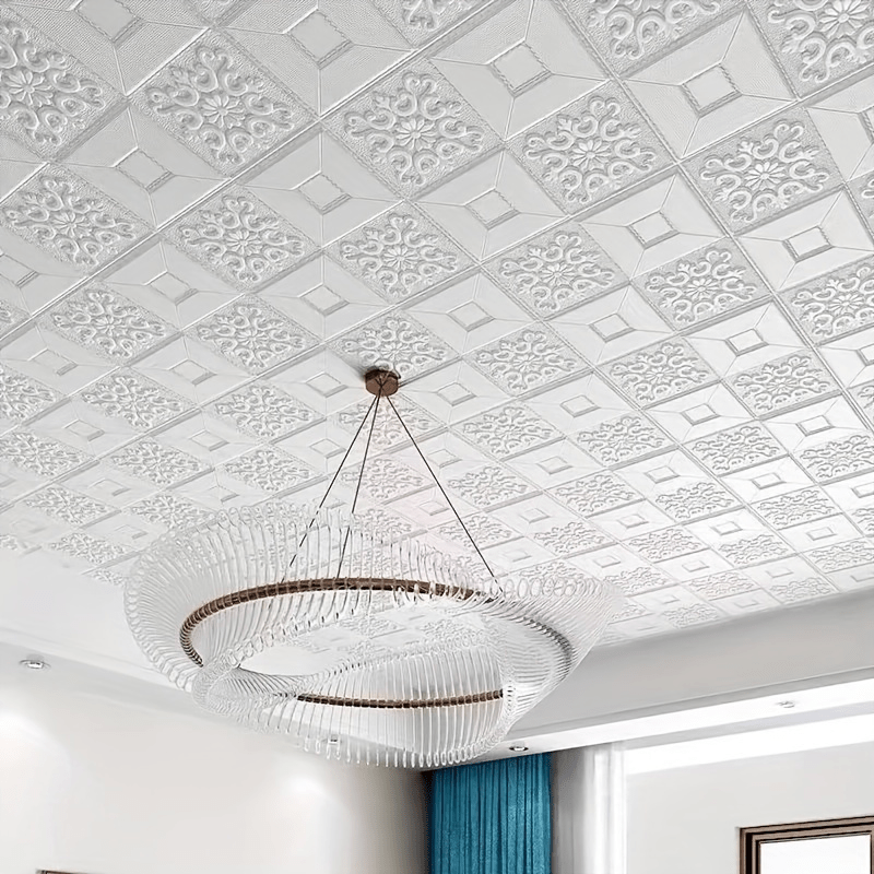 20pcs Waterproof 3D Foam Wall Tile Stickers Self-Adhesive Home Decor for Kitchen Bathroom Living Room