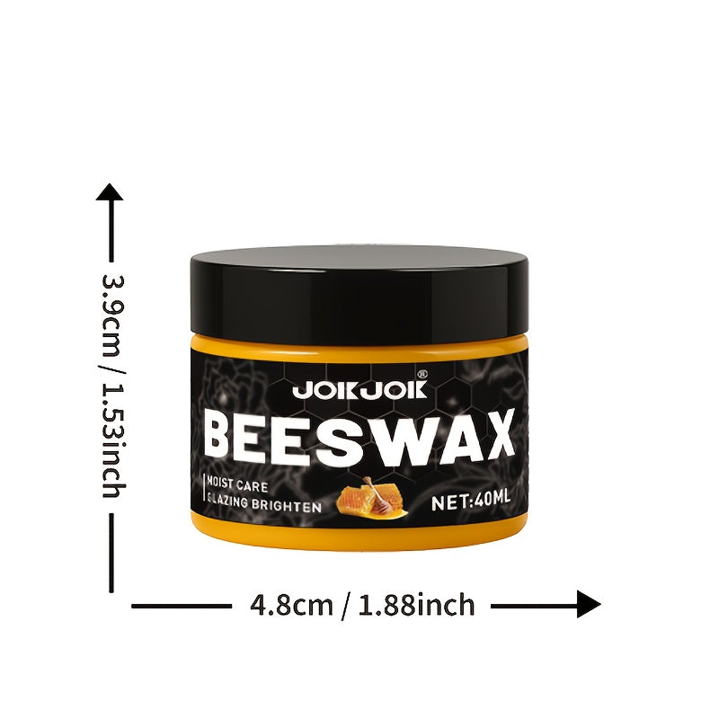 Universal Shoe Polish Care Set With Beeswax Oil For Faux Leather