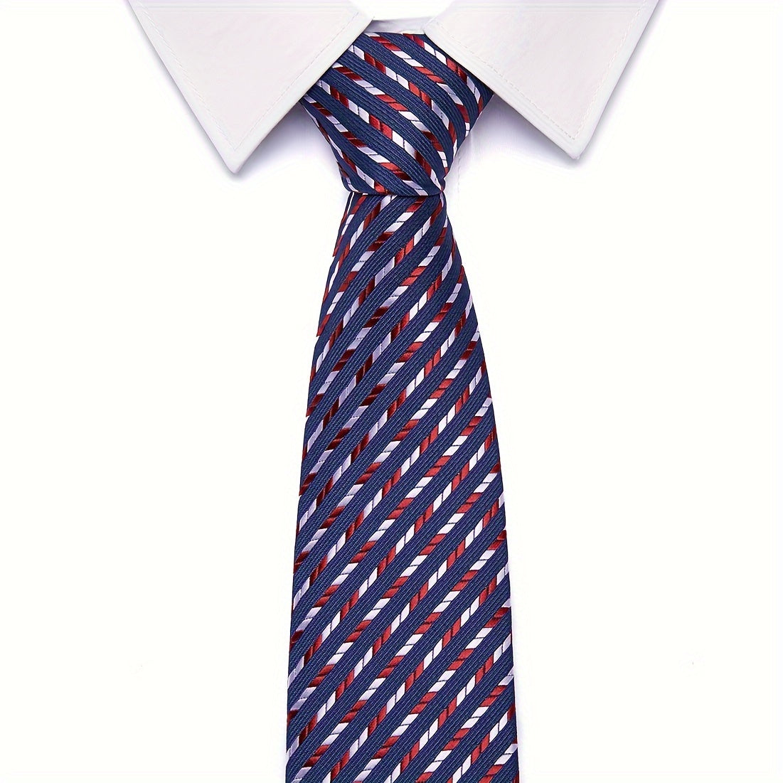 Men's Retro Elegant Patterned Tie for Casual and Formal Wear