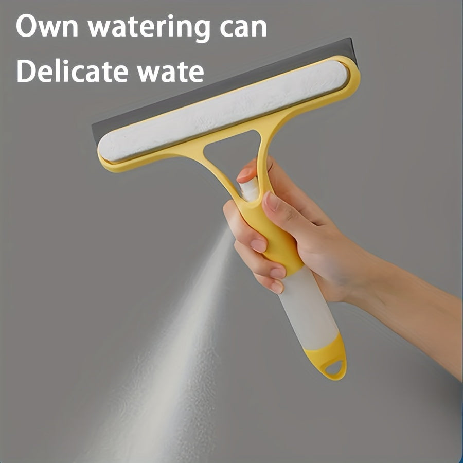 Mustahkam Plastik Tozalash Vositasi - 3-in-1 Ko'p Maqsadli Shisha Squeegee Dush Eshiklari, Avtomobil Derazalari va Oshxona Stol usti uchun