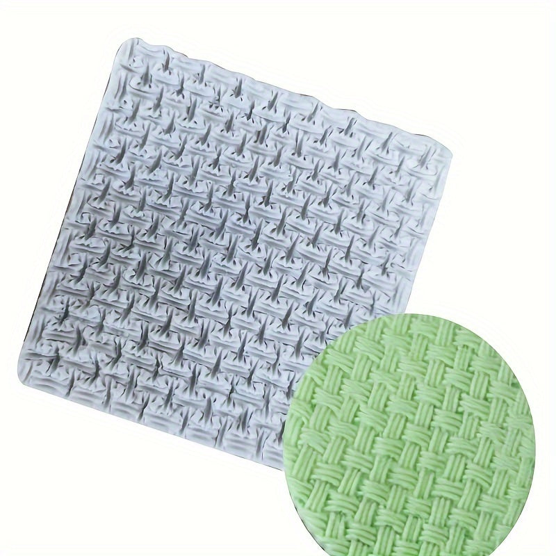 Silicone Mold for Sweater Pattern Knitting Texture for Cake Baking and Chocolate Making