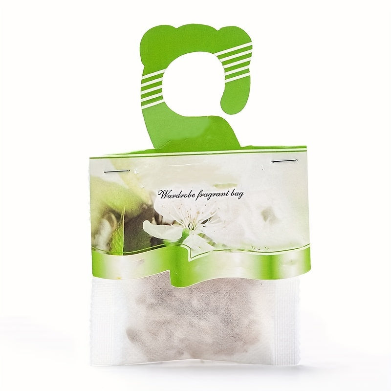 5pcs Lavender Osmanthus Scented Polyester Sachets Closet Car Bedroom Freshener Bags