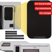 Cubierta de sombra para ventana de RV, pantalla solar para camper, pantalla de privacidad 40.64x62.87cm